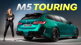 BMW M5 Touring First Look Heavyweight Power [upl. by Anead]