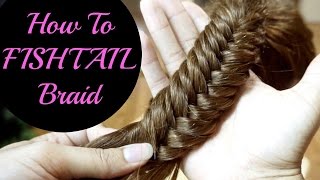 How to do a FISHTAIL BRAID [upl. by Htomit]