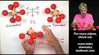 VSEPR Theory Part 3 Octahedral Family [upl. by Eveineg33]