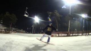 스노우보드 그라운드트릭 알리신 3 snow board trick 지산 [upl. by Wiedmann377]