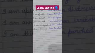 Daily use English 🗣️ sentences Spoken English English with kamini Singh 🤔 [upl. by Fraya]