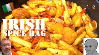 Spice Bag Recipe with Curry Sauce  Irish TakeawayStyle at Home [upl. by Anirdua400]