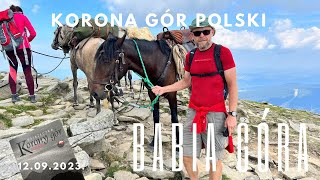 Babia Góra Beskid Żywiecki Korona Gór Polski 928 [upl. by Yelda704]