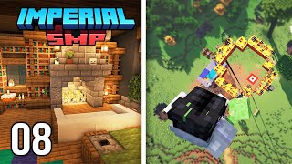 MLG Slime Block Fall  Minecraft Interior Design Tricks  Imperial SMP Episode 8 [upl. by Ayerdna]