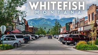 WHITEFISH MONTANA TRAVEL GUIDE 4K [upl. by Ahseym]