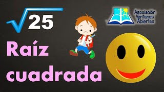 Raíz cuadrada para niños super fácil Sexto primaria [upl. by Nico]