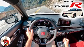 The 2023 Honda Civic Type R is FWD Fun Perfected POV Drive Review [upl. by Alket]