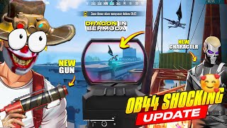 FREEFIRE 🔥OB44 Shocking Update 🎯 Dragon in Free Fire 🤯 New Character  Garena free fire freefire [upl. by Alyacim]