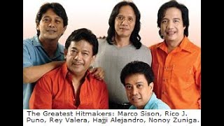 Rey Valera Hajji Alejandro Isabel Granada Marco Sison Nonoy Zuniga Rico J Puno Team Bautista [upl. by Algar166]