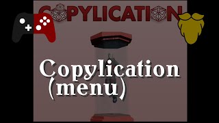 Copylication menu  GMTK24 Contribution [upl. by Emya]