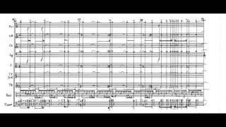 Iannis Xenakis  Thallein w score for chamber orchestra 1984 [upl. by Khalid]