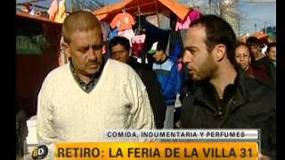 Cómo es trabajar en la feria de la villa 31  Telefe Noticias [upl. by Trainer]