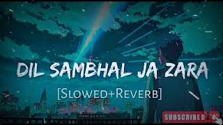 DIL SAMBHAL JA ZARA  slowedreverb lofi song  Arijit Singh LofiGirl [upl. by Enyrehtac]