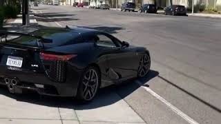 Lexus LFA V10 Exhaust Amazing Sound [upl. by Inalial]