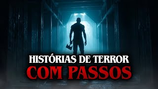 HISTÓRIAS DE TERROR COM PASSOS  TERROR COM DANIEL [upl. by Glanville]