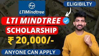 LTI Mindtree Scholarship Scheme 202324  How to Apply for LTI Mindtree Scholarship [upl. by Luther]