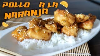 POLLO A LA NARANJA  RECETA RICA Y FACIL [upl. by Erreit342]