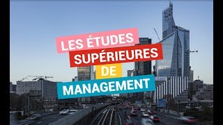 Les études supérieures de management en France [upl. by Aneerbas]