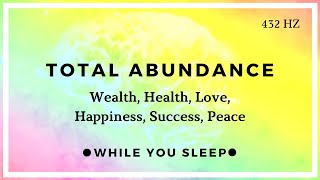 Abundance Affirmations  Reprogram Your Mind While You Sleep [upl. by Adnilra]