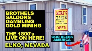 NEVADA Brothels Saloons Gambling Gold Mining  The 1800s Live On Here [upl. by Mlehliw]