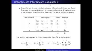 Delineamento Inteiramente Casualizado DIC no software R  Parte 1 [upl. by Husch528]