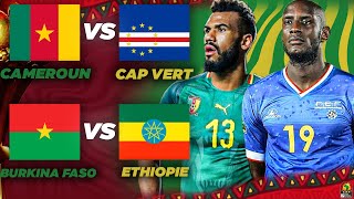 🔴🇨🇻🇨🇲 CAP VERT  CAMEROUN  CAN 2021 [upl. by Amorete]