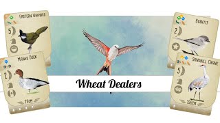 Wheat Dealers  Wingspan Oceania Tournament Play  No Rules  vs de Visme [upl. by Droffig]