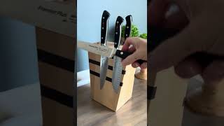 Friedrich Dick Magnetic Knife Block with Premier Plus Knives knife knifestuffwedo fdick [upl. by Gnirol701]