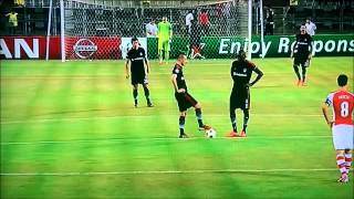 Demba BaCrazy Longshoot vs Arsenal [upl. by Ramah]