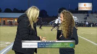 Scholar Athlete of the Week Laci Mitchiner Clayton High School [upl. by Marvel]