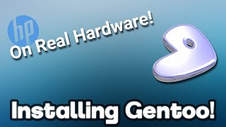 Installing Gentoo Linux on Real Hardware LIVE [upl. by Fredkin]