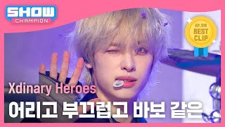 최초 공개 엑스디너리 히어로즈Xdinary Heroes  어리고 부끄럽고 바보 같은 l Show Champion l EP516 l 240501 [upl. by Asil]