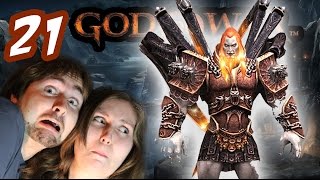 God of War Ep21 BROKEN GLITCH BOSS ARES [upl. by Four]