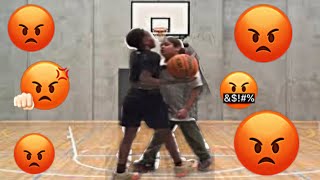 Heated Moments In basketball 1v1 [upl. by Grote]