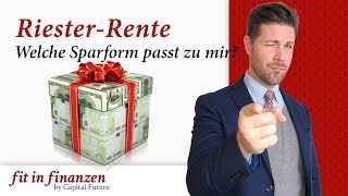 Riester  Welche Sparform passt zu mir [upl. by Ngo]