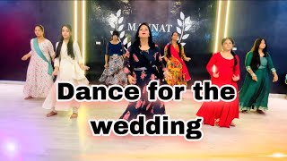 Dance for the wedding  Laung Da Lashkara dance cover  choreography Mannat dance Academy [upl. by Ayar]