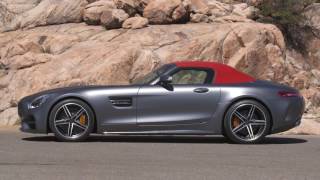 2018 MercedesAMG GT C Roadster  First Drive [upl. by Aemat835]