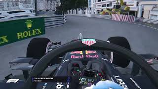 Daniel Ricciardo Pole Lap at Monaco 2018  Assetto Corsa [upl. by Madel]