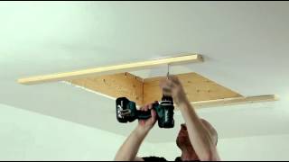 Loft ladder clickFIX® 36GM – How to install your loft ladder [upl. by Towrey]