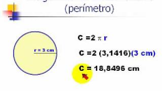 03 Longitud de la circunferenciawmv [upl. by Ydollem]