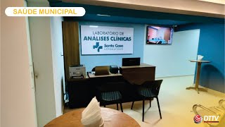 SANTA CASA INAUGURA LABORATÃ“RIO DE ANÃLISES CLÃNICAS EM NEPOMUCENO [upl. by Kazmirci903]