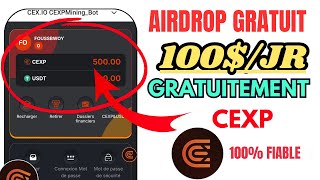 AIRDROP CRYPTO RÉCLAMER 100 GRATUITEMENT GRÂCE À CETTE AIRDROP NE RATEZ PAS [upl. by Mady479]