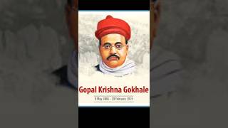 Gopal krishna GokhaleServants of India societyytshortsshortshistory [upl. by Inram266]