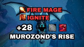 28 Murozonds Rise Fortified  Fire Mage Ignite Build [upl. by Ahseena]