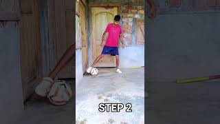 Elastico Nutmeg Tutorial  deepak16 ztrending viral football shorts cr7 messi youtube [upl. by Onder527]