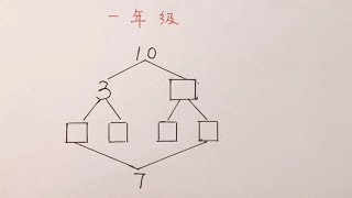 小学数学一年级，虽然数字不大，但也要找到规律才能做 [upl. by Reed]