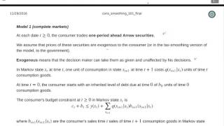 complete markets model [upl. by Kellie]