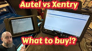 Autel vs Xentry comparison and demonstration [upl. by Nathan]