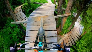 The Most Unique Mountain Bike Trail I have ever ridden [upl. by Ydnolem]