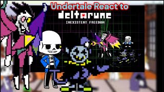 Undertale INEXISTENT FREEDOM I Full Animation Undertale Reaction into [upl. by Raila]